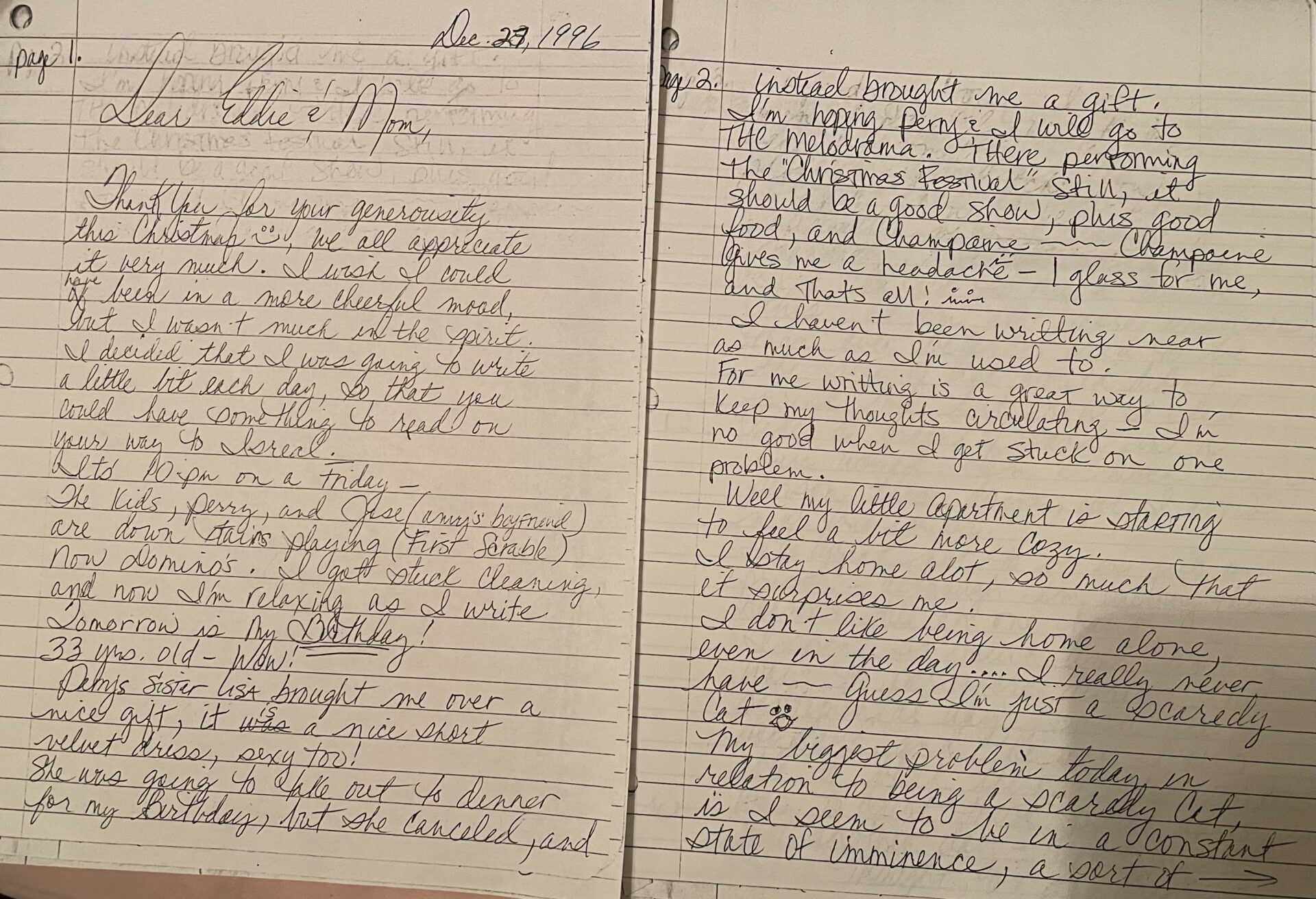 Jacqueline’s journal Jacqueline’s journal